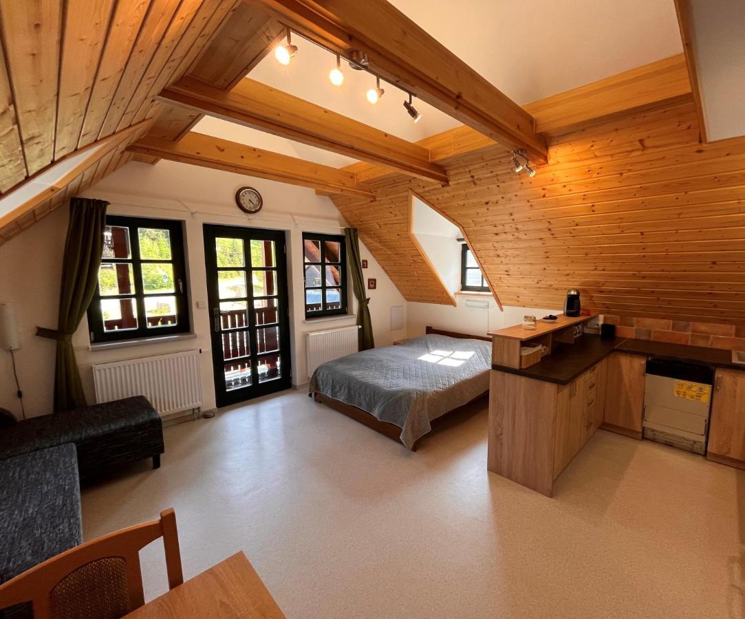 Hofberg Apartman Nove Hamry Bagian luar foto
